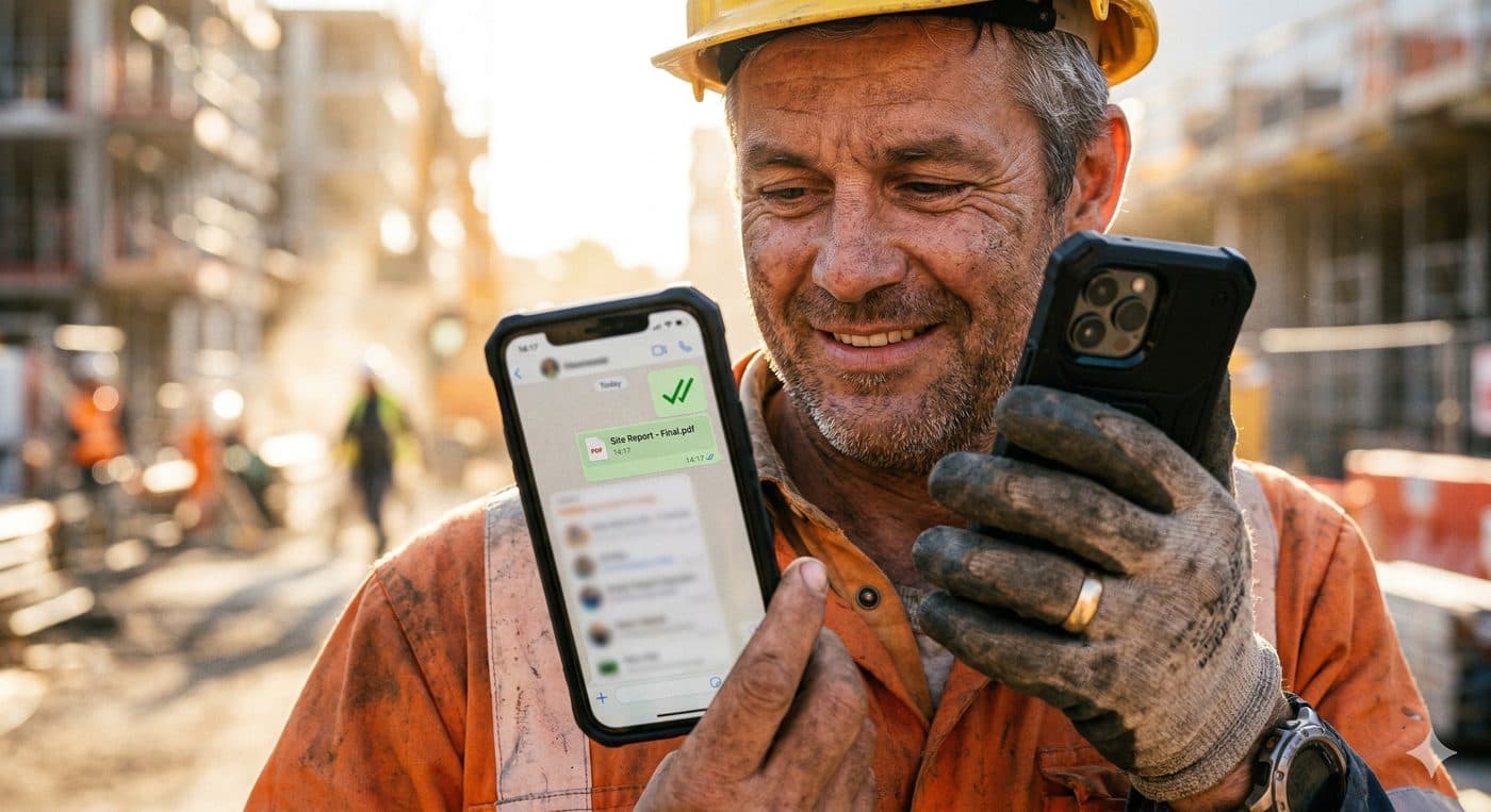 WhatsApp Chat auf dem Handy
